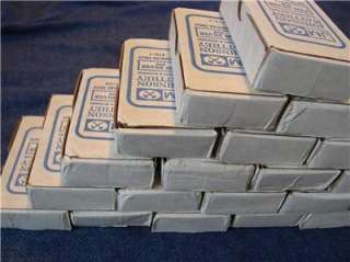   Silver Bar Box Lot of 21 Johnson Matthey 1000 + Ounce Bullion Display