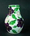 extravagante Keramik   1970 80, florale Jugendstil Keramik   1900 