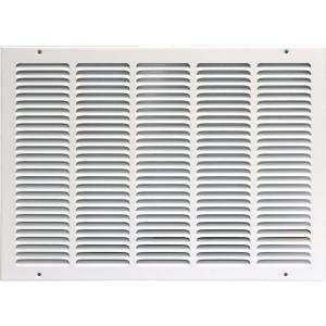 SPEEDI GRILLE 20 in. x 16 in. White Return Air Vent Grille with Fixed 
