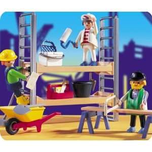 PLAYMOBIL® 3833   Baugerüst/Handwerker  Spielzeug