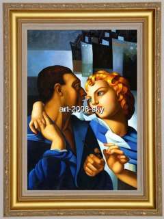 SALE OIL PAINTING REPRO OF Tamara de Lempicka SIGNED NR  