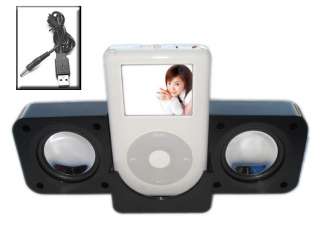 Portable Fold Up Speakers for iPod /Mini/Nano/Video  