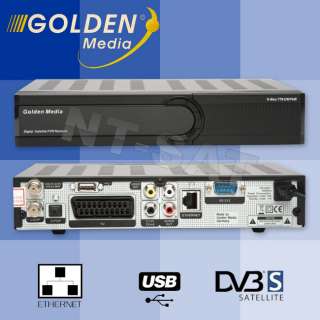 Digitaler Sat Receiver Golden Media S Box 776 CR USB Recorder 
