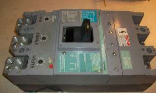 Siemens ITE Sentron Circuit Breaker NXD63B120 1200amp  
