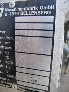 WAP C700 Hochdruckreiniger Dampfstrahler #40  