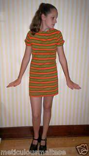 Vintage 1960s Mini Knit Dress for Fall, 32 30 32, NICE  