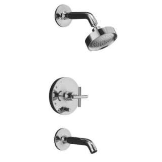 Purist 1 Handle Single Spray Tub and Shower Faucet Trim in Polished 