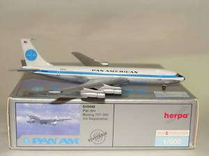 510448 Herpa Wings 1500 Pan Am B707 300   