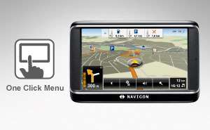 NAVIGON 40 Premium Live Navigationssystem (10,9cm (4,3 Zoll) Display 