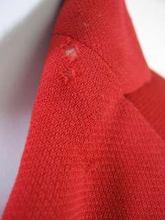 GIORGIO ARMANI Red Wool Button Front Blazer Jacket 40  