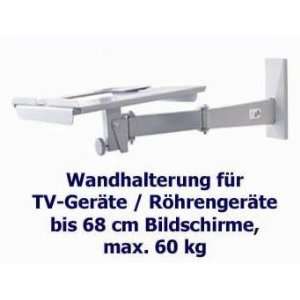 Wandhalterung f. TV Röhren Geräte bis 68 cm, max. 60 kg  