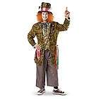  Alice in Wonderland Mad Hatter Costume for Adults Size 