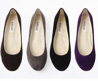 Korea style New Season THECOC Womens Shoes Fur Flat #571  