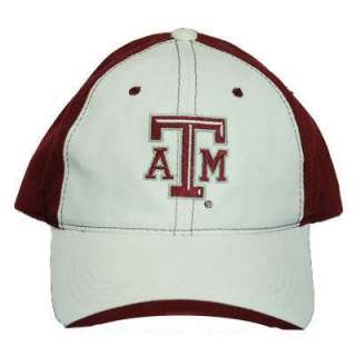 NCAA TEXAS A&M AGGIES ATM MAROON WHITE COTTON HAT CAP  