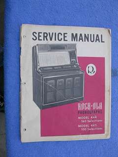 The service manual has seen better days. The front cover and back 