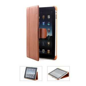 Leather Case For Apple iPad 1 fits 16, 32, 64GB WIFI AND 3G. FREE 
