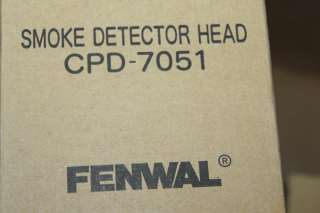 FENWAL CPD 7051 IONIZATION SMOKE DETECTOR HEAD NIB  
