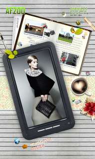 Black 7Android 2.3 MID Tablet 10GB 256MB IMAPX210 1GMHZ 0.3MP 3000mAh 