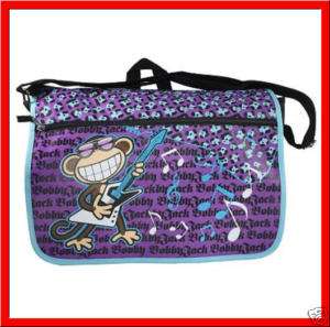 BOBBY JACK LARGE MESSENGER Bag backpack PURPLE *NEW*  