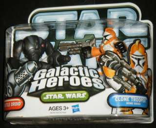   Clone Trooper, Star Wars, Galactic Heroes, Hasbro, or Action Figure
