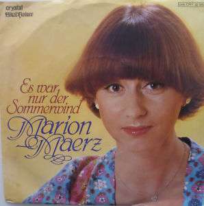 1978 MARION MAERZ Es war nur der Sommerwind //VG+  