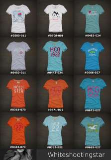 NWT Women HOLLISTER Beach Graphic TEE T Shirt Size XS, S, M, L, XL 