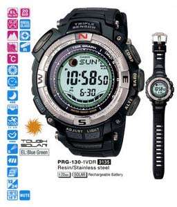 CASIO Protrek Triple Sensor PRG 130 1V Men Solar Watch  