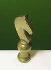 Brass Horse Head Chess Knight Bottle Opener Italy Art Sculpture Mid 