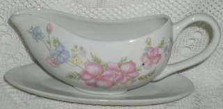 This auction is for beautiful dinnerware. The pieces are marked 