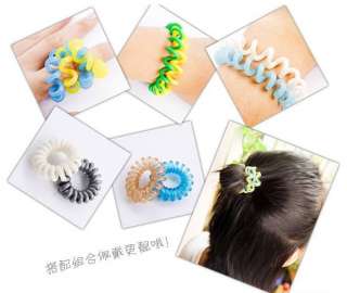 Rubber Elastic Girl Hair Bands Ties Rope (Small)  