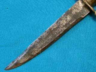 ANTIQUE WW2 THEATER TRENCH ART SURVIVAL BOWIE KNIFE KNIVES DIRK DAGGER 