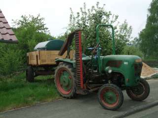 Schlepper Holder B12 in Hessen   Greifenstein  Anhänger 