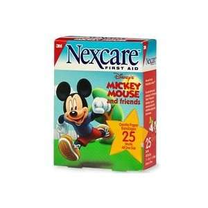  Nexcare Mickey Mouse Gentle Paper Bandage, 1 1/16 in x 2 1 