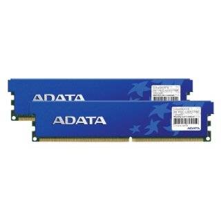 ADATA 2 GB DDR 400 (PC 3200) DIMM 2 x 1 GB Memory Kit with 