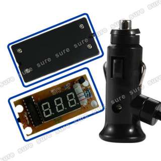 digital panel meter voltmeter spannungsmesser lcd auto 12v