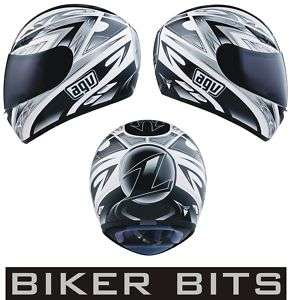 AGV K3 BASIC ONE Black/White Cheap Motorcycle Helmet  