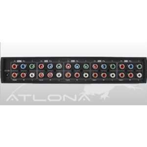  4x1 ATLONA COMPONENT VIDEO SWITCHER WITH DIGITAL AND 