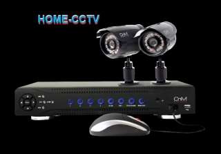 PRIMUS 2 CAMERA CCTV KIT CNM SECURE DVR HOME SECURITY SYSTEM INTERNET 