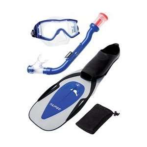  Body Glove Junior Zoom Snorkeling Set with Bag   Royal Fin 