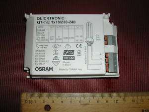 T7 Osram Quicktronic QT TE 1x18 230 240 EVG 18Watt KLL  