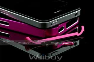 Custodia iShock Alluminio per Apple iPhone 4 Bumper Case AP411A 01 