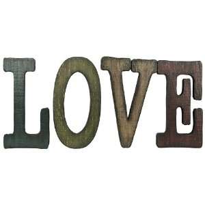  Link Direct A03279 UPS Wood LOVE Wall Plaque