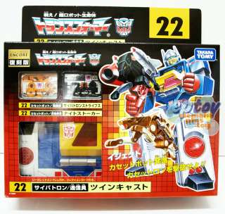 Takara Tomy Transformers Encore 22 Twincast Action Figure  