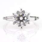 31ct Round Brilliant Cut Diamond Engagement Ring By Van Cleef 