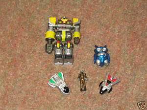 Power Rangers Time Force Megazord MICRO FIGURES PLAYSET  