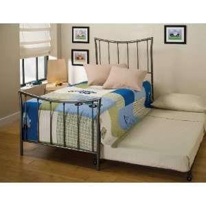  Hillsdale Furniture 1333BTWHTR Edgewood Trundle Bed 