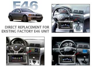 BMW E46 3 Series 7 Touchscreen DVD Sat Nav GPS  iPod  