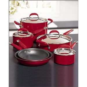  10 pc. KitchenAid Cookware Set ( RED)