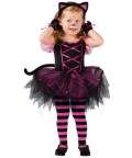 Girls Pink & Black Striped Tights  Black and Pink Striped Tights