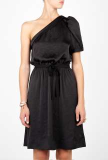 Marc by Marc Jacobs  One Shoulder Vannessa Satin Silk Dress by Marc 